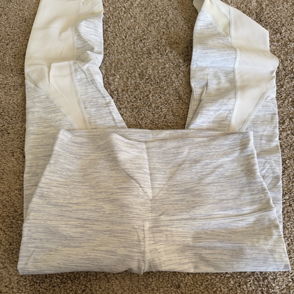 Lululemon wunder under high rise scalloped tight
